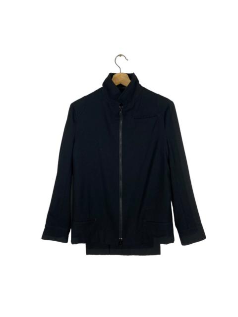 Yohji Yamamoto Vintage 90s Y's Yohji Yamamoto Wool Jacket Zipper Size 1