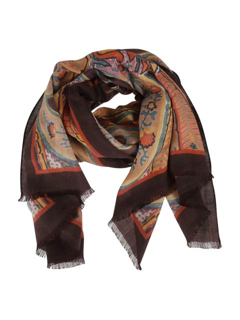 Etro Printed Fringed Scarf