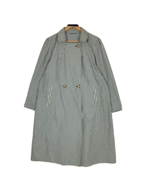 Vintage Herno Plaid Pattern Trench Coat Made In Italy