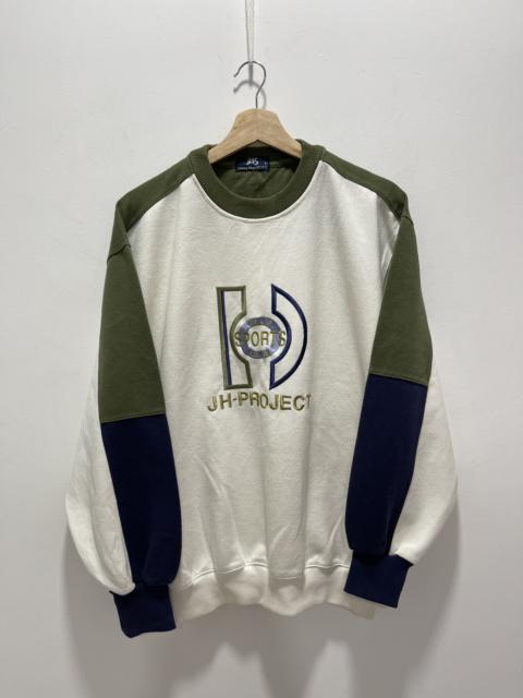 Other Designers Vintage - JAPANESE JOHNNY HAYS SPORT EMBROIDERY CREWNECK SWEATSHIRT