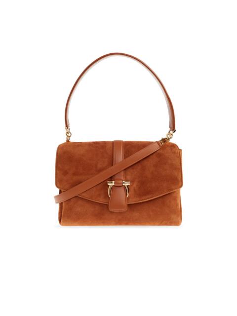 FERRAGAMO FERRAGAMO Brown Top Handle Bag New & Authentic