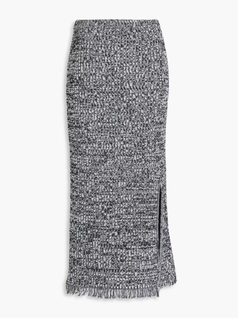 DIANE VON FURSTENBERG Emmie ribbed cotton midi skirt
