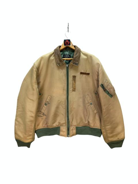 Other Designers TRASHED🔥 87's AVIREX TYPE B15 FLIGHT JACKET #7706-166