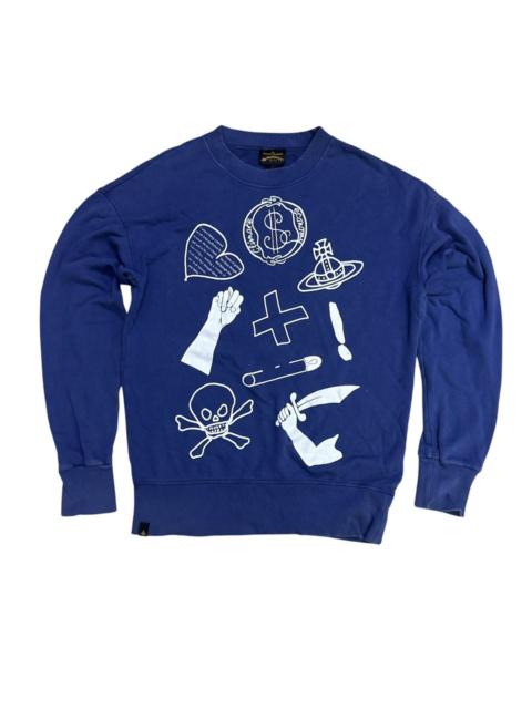 Vivienne Westwood VIVIENNE WESTWOOD ANGLOMANIA CREWNECK JUMPER SEEATSHIRT