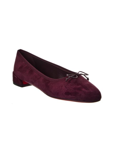 Christian Louboutin Christian Louboutin Sweetie Jane Suede Flat