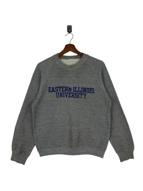 Other Designers VINTAGE 80S EASTERN ILLINOIS UNIVERSITY PULLOVER CREWNECK