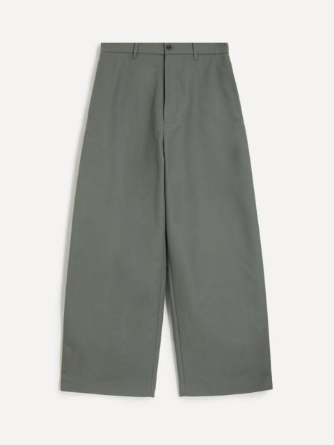 Acne Studios Stone Grey Satin Trousers