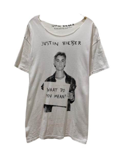 Other Designers Art - Justin Bieber Art Photo Tee