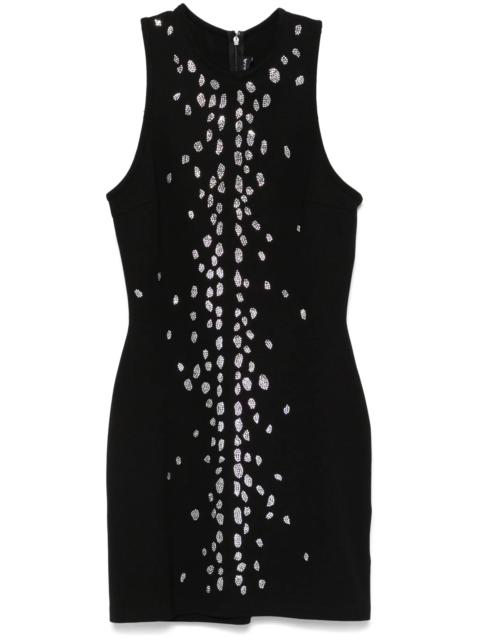David Koma Crystal-embellished Mini Dress
