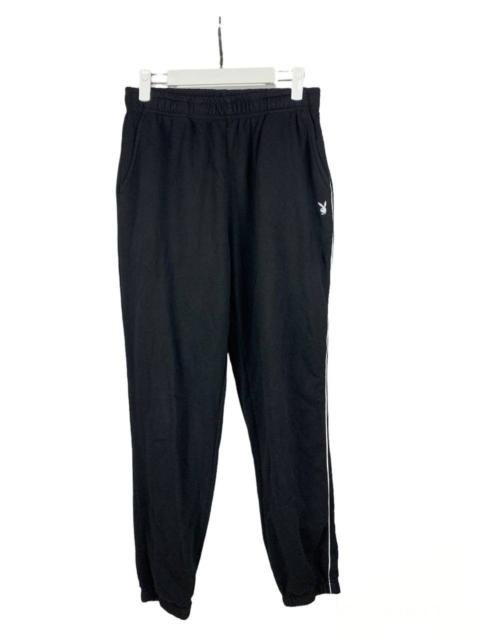 Other Designers Vintage Playboy Mini Logo Sweatpants Black