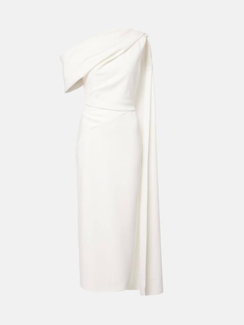 Roksanda Bridal Maite 2 caped one-shoulder gown
