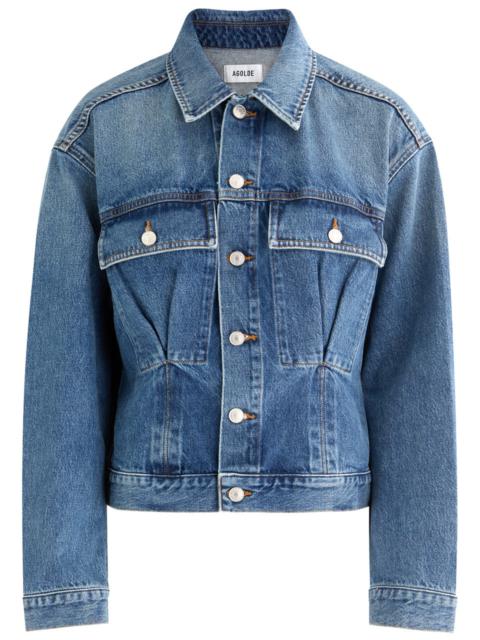 Agolde Zyla Belted Denim Jacket