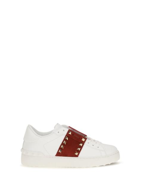 Valentino Valentino Garavani Rockstud Untitled Sneakers White/Red