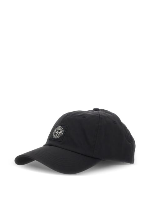 Stone Island logo-patch baseball cap