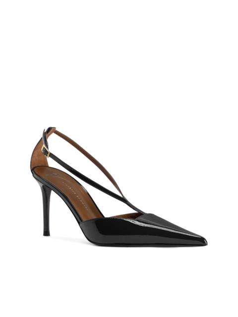 Giuseppe Zanotti leather heeled pumps