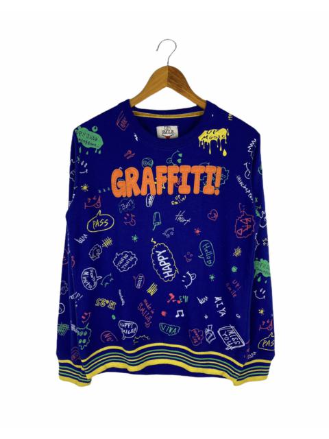 Other Designers Very Rare - 🔥DHL SHIPPING🔥GRAFFITI MADE IN SMILE SWEATSHIRT