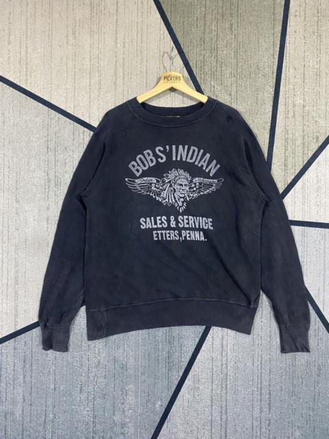 Other Designers Indian Motercycles - Bobs’ Indian by Indian motorcycle Pullover Crewneck