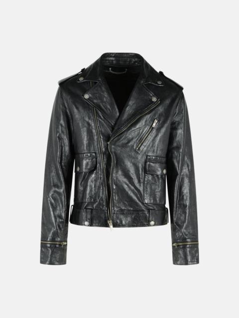 Golden Goose BLACK LEATHER JACKET