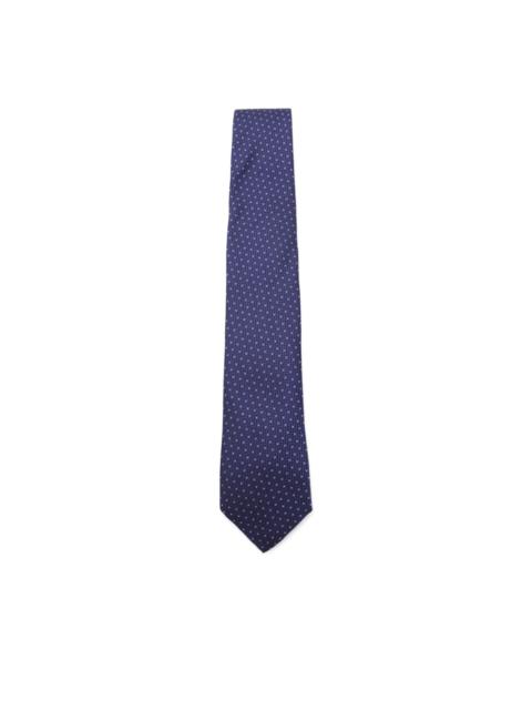Canali geometric-pattern tie