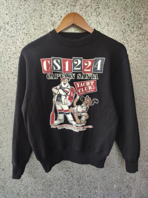 Other Designers Vintage 90s Vintage Captain Santa sweatshirt