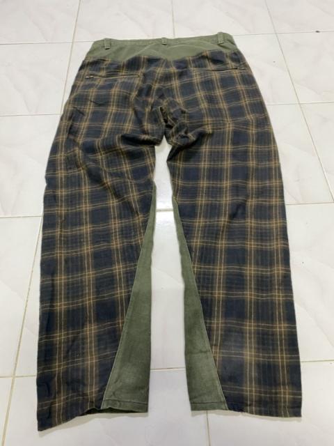 Unbrand Shadow Plaid Patch Rebuild Pant