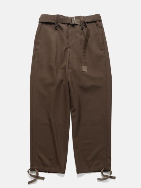 sacai Suiting Pants Brown