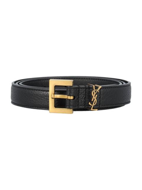 SAINT LAURENT Saint Laurent Cassandre Thin Belt