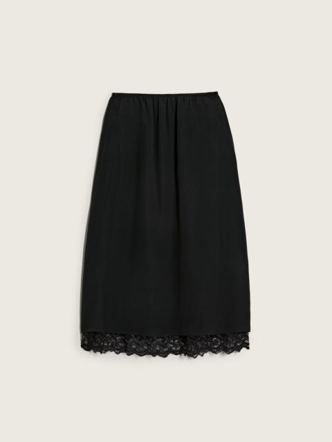 Simone Rocha Lace Trim Negligee Skirt