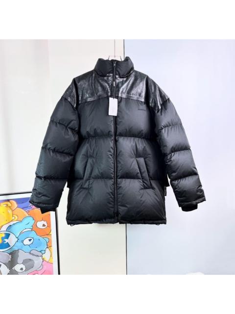BALENCIAGA Balenciaga patchwork down jacket