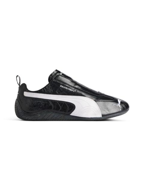 BALENCIAGA Speedcat Leather Balenciaga in Black/white