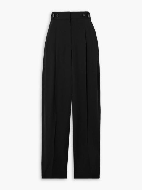 JOSEPH Timothy pleated twill wide-leg pants