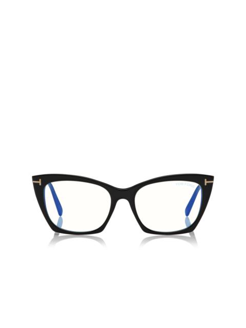TOM FORD BLUE BLOCK CAT EYE OPTICALS