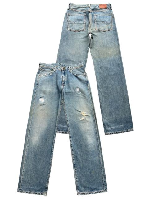 Other Designers Vintage Edwin 505 Selvedge Distressed Denim Jeans33x34