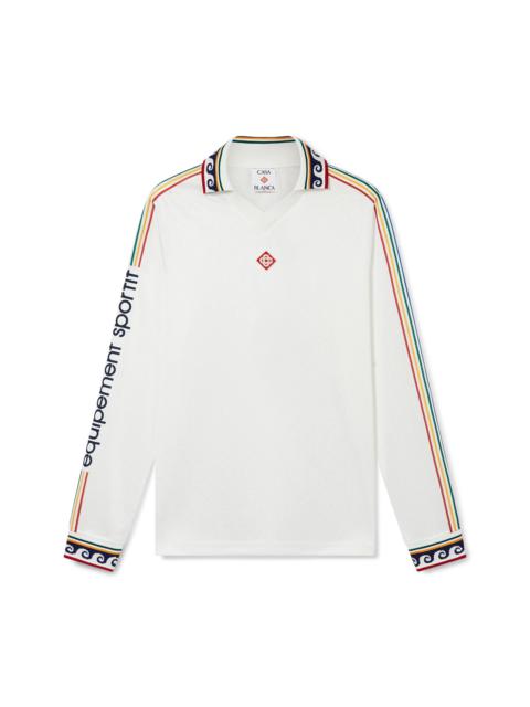 CASABLANCA Jacquard Monogram Football Shirt