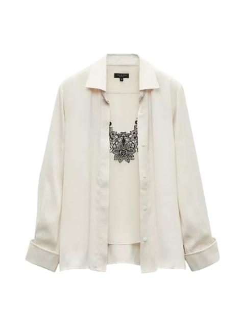 rag & bone Venus Popover Blouse