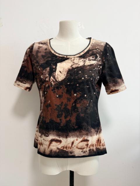 Jean Paul Gaultier Jean Paul Gaultier Starry Sky Portrait T-Shirt