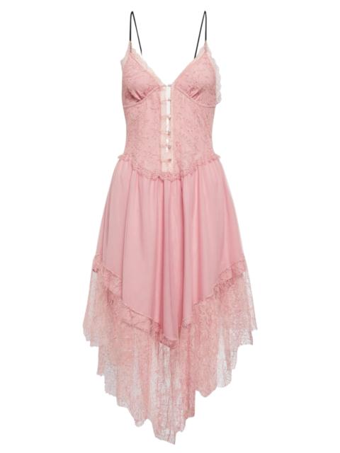 GUCCI Lace Trimmed Lingerie Dress