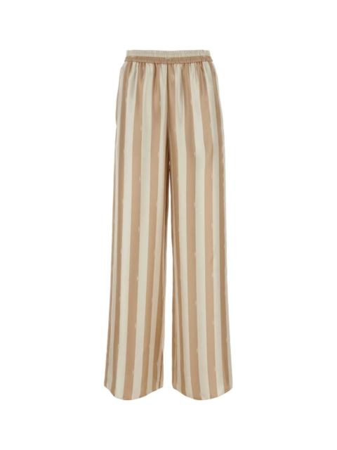 FENDI Fendi Women Printed Silk Palazzo Pant