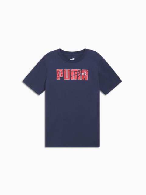 PUMA Hoops Logo Men's Tee