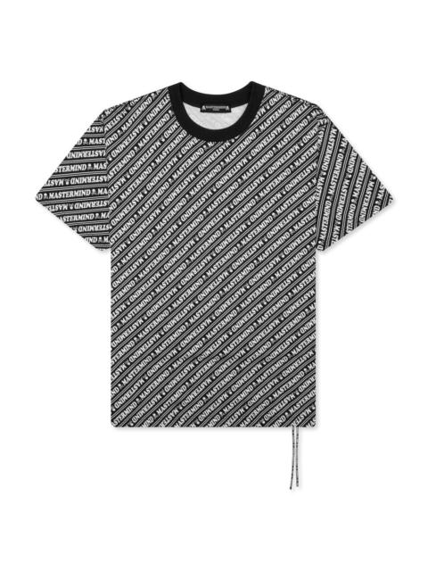 MASTERMIND WORLD MASTERMIND WORLD ALL OVER LOGO SWEATSHIRT - RED