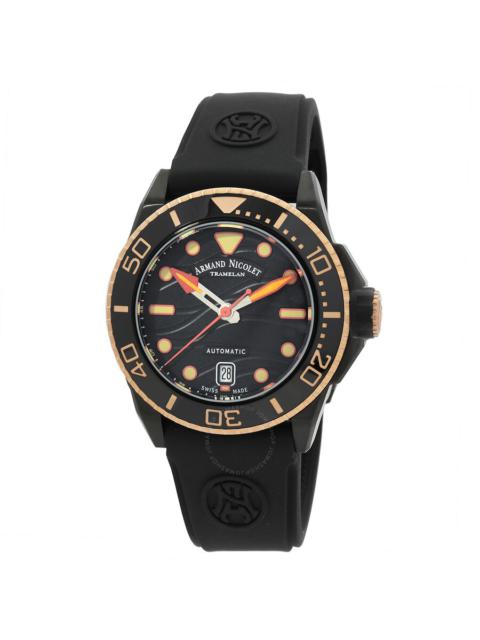 Other Designers Armand Nicolet JSH Automatic Black Dial Men's Watch A481PQS-NO-GG2710N