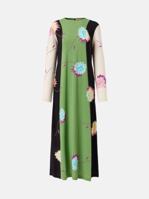 La DoubleJ Swing printed jersey maxi dress