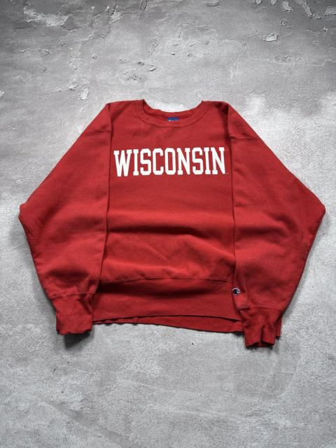 Champion Vintage 90s Champion Reverse Weave Wisconsin Sweatshirt