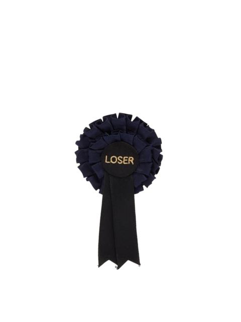 UNDERCOVER Blue Loser Rosette Brooch