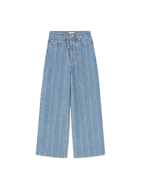 GANNI Structured Denim Double Fly