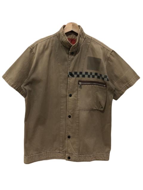 Other Designers 🔥AVIREX VINTAGE OFFICIAL UNIFORM COLLAR SHIRT