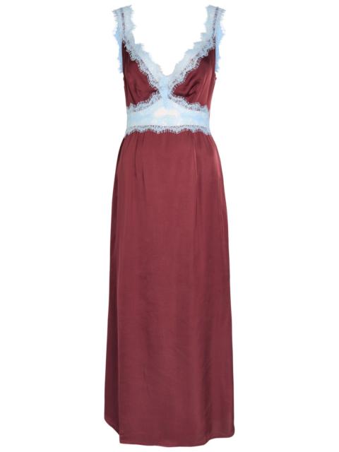 maje red polo midi dress Red Polo Midi Dress