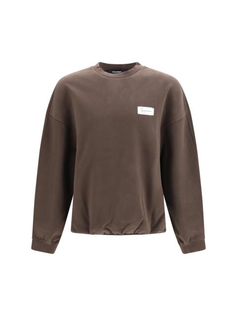 JACQUEMUS Jacquemus Men Le Sweatshirt Montaigne Crewneck Sweatshirt