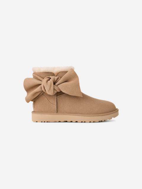 UGG ® Women's Classic Mini Bow Suede Classic Boots in Sand