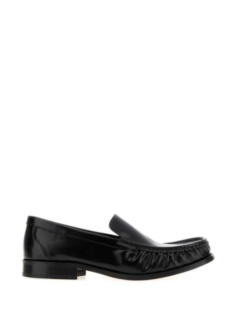 A.P.C. A.P.C. Men Black Leather Romeo Loafers